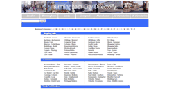 Desktop Screenshot of birmingham-city-directory.co.uk